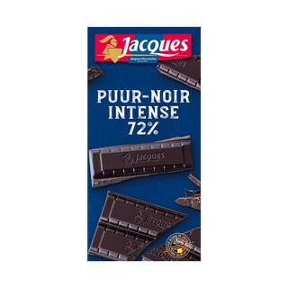 Jacques | Chocolat tablette | fondant 72% 100 gr