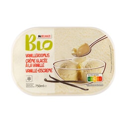 Delhaize | Bio | Vanille | Roomijs | Bio 