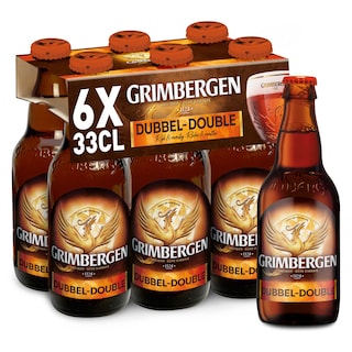 Grimbergen | Bière d'abbaye | Double | 6,7% | Bouteille 6 x 33 cl