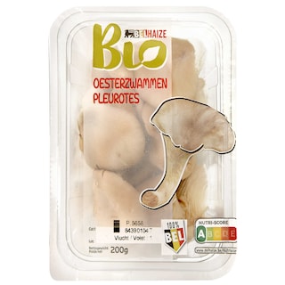Delhaize | Bio | Pleurotes | Belges | Bio 200 gr