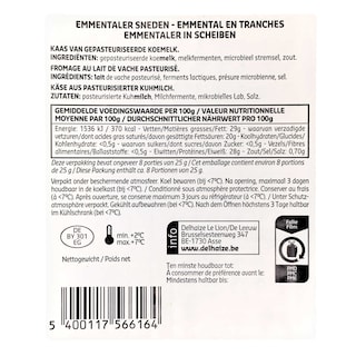 Delhaize | Emmental | Tranches 
