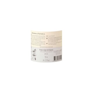 FR RHONE VACQUEYRAS AC | Rhône - Vacqueyras AC | Seigneur de Fontimple 2014 Rosé 
