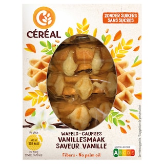 Céréal | Wafels | Vanillesmaak 