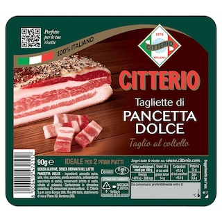 Citterio | Tagliette | Pancetta 90 gr