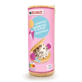 Delhaize | Wafeltjes | Ijs 