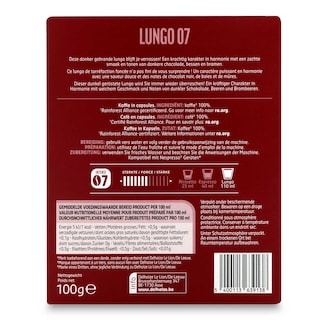 Delhaize | Koffie | Lungo 07 | Caps 