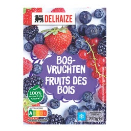 Delhaize | Bosvruchten 250 gr