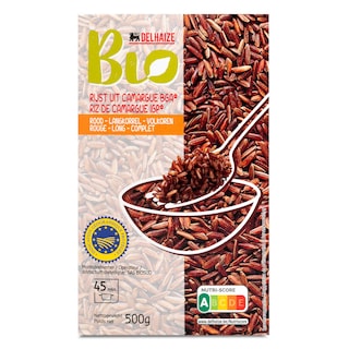 Delhaize | Bio | Rijst | Rood | Camargue | Bio 