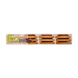 Delhaize | Bio | Petit beurre | Melkchoc | Bio | Fairtrade Belgium 