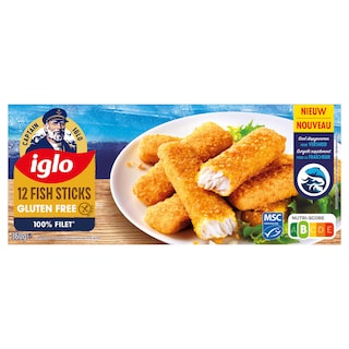Iglo | Fish sticks | Gluten free 