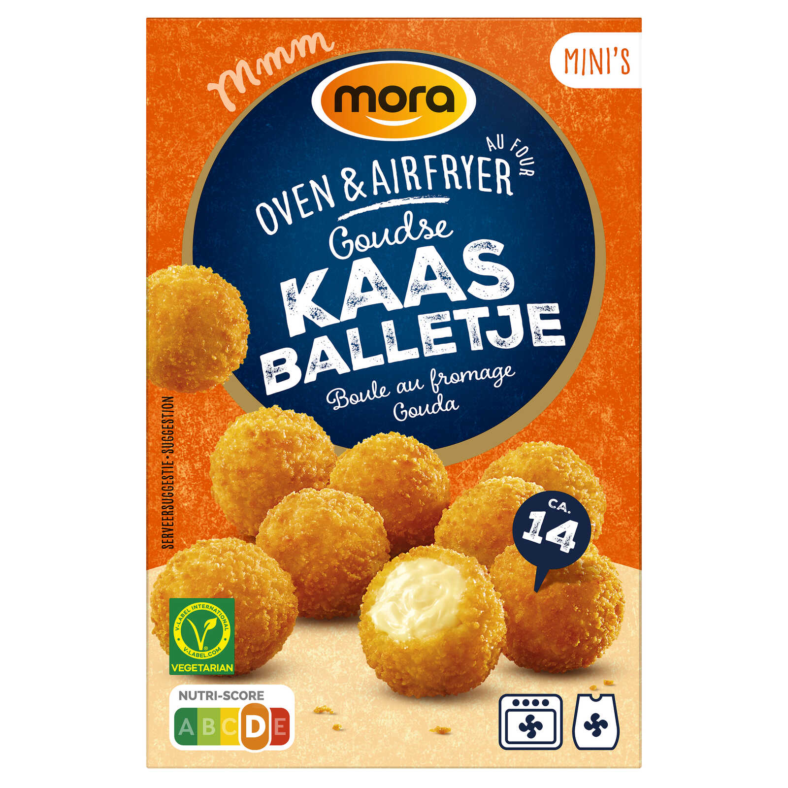 Mora Oven Goudse Kaasballetjes