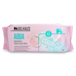 Delhaize | Lingettes | Bébé | Aqua 