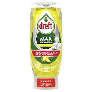 Dreft | Max Power | Liquide Vaisselle | Citron 