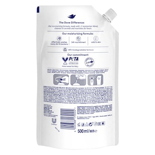Dove | Handzeep | Navulling | Hydraterende crème 50 cl