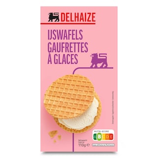 Delhaize | Wafeltjes | Ijs 