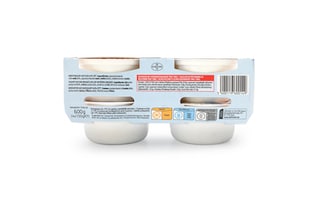Delhaize | Yoghurt | Griekse stijl | Vol | Natuur 4 x 150 gr