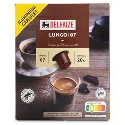 Delhaize | Koffie | Lungo 07 | Caps 