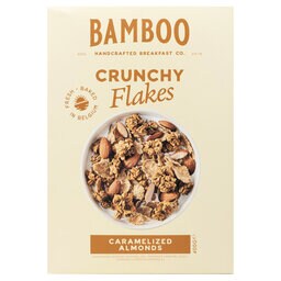 Crunchy flakes | Gekarameliseerde amandels