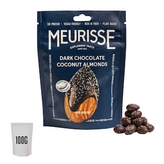 Meurisse | Chocolade | Amandel | Zwart |Coconut 100 gr