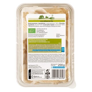 Delhaize | Bio | Pleurotes | Belges | Bio 200 gr