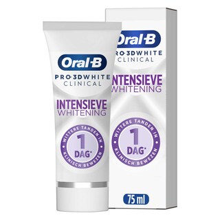 Oral-B | 3D White | Dentrifice | 3dw | Clinical Radiant  Blanc 7,5 cl