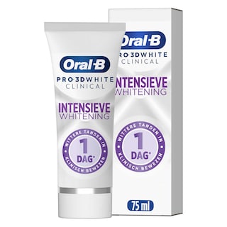 Oral-B | 3D White | Tandpasta | 3dw | Clinical Radiant  white 