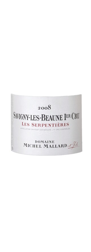 France - Bourgogne | Savigny Les Beaune 1er Cru | Les Serpentières 2008 Rouge Dom Mallard 