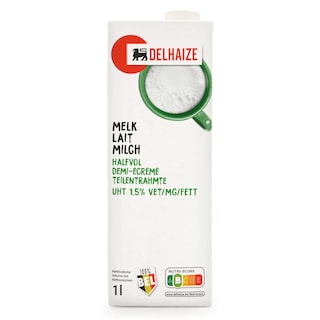 Delhaize | Lait | Demi-écrémé 