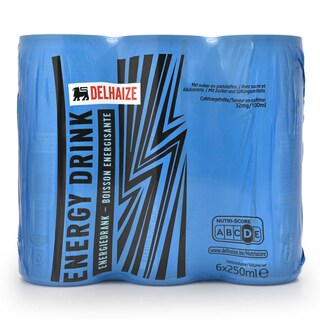 Delhaize | Energiedrank 6 x 25 cl