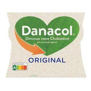 Danone | Danacol | Yaourt à boire|Nature|0% de sucres ajoutés 