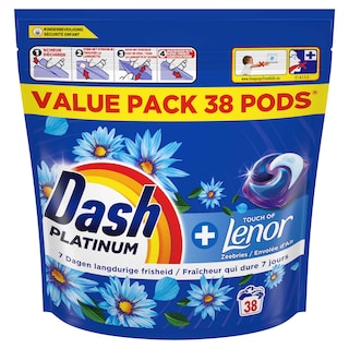 Dash | All-in-1 | Pods | Platiunum | Envolée d'air | Maxi Pack 