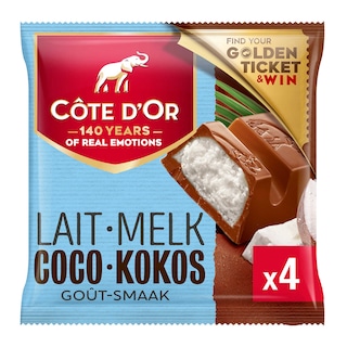 Chocolade | Repen | Melkchocolade | Kokos