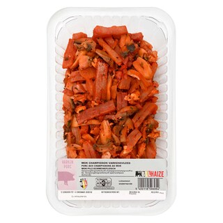 Delhaize | Wok | Porc | Champignon 500 gr
