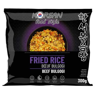 Korean food style | Bulgogi | Rijst | Rundvlees 300 gr