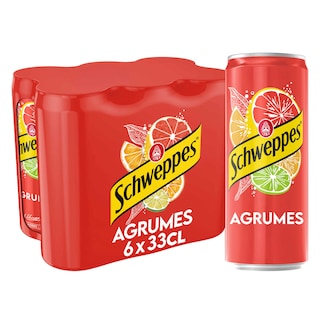 Schweppes | Agrumes | Canette 