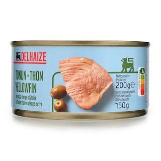 Delhaize | Thon | Huile d'olive 