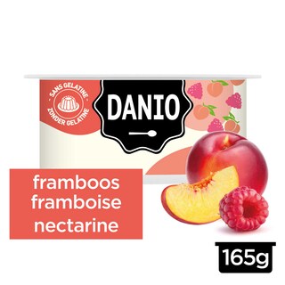 Danio | Verse kaas specialiteit | Nectarine-Framboos 165 gr