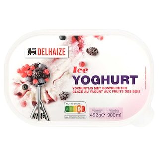 Delhaize | Glace yogurt | Fruits des bois 