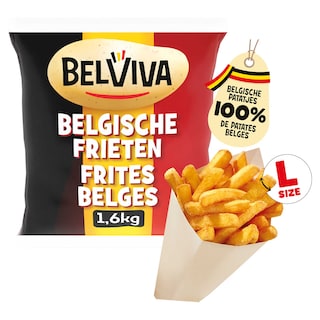 Belviva | Belgische frieten | L Size 1,6 kg