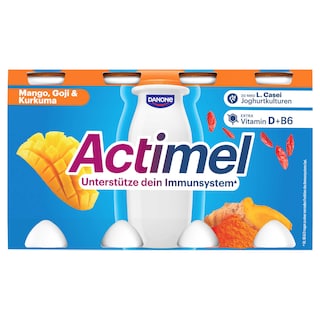 Actimel | Yaourt a boire | Triple+ | Mangue curcuma 8 x 100 gr