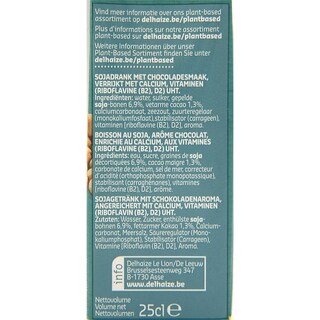 Delhaize | Plant-Based | Soya | Boisson | Chocolat 