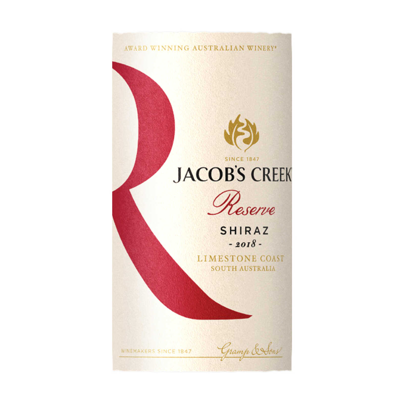 AUSTRALIA - SOUTH AUSTRALIA | Jacob's Creek Reserve Shiraz | 2018 | Rood 