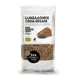 RAW Organic Food | Mélange de graines de lin | Chia | Sésame | Bio 