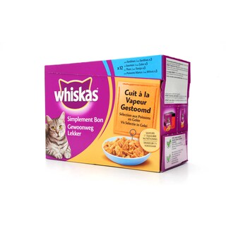 Whiskas | Aliment chat | Simplement bon | Poisson 