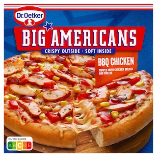 Dr. oetker | Big Americans | Pizza | BBQ Chicken 