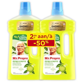 Mr Propre | Nettoyant | Dil | E. oils | Berga | 2de 1/2 2 x 1 l