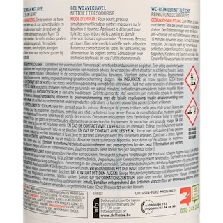 Delhaize | Gel  WC | Javel 1 l