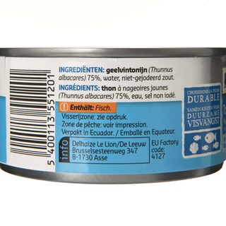 Delhaize | Thon | Nature 150 gr