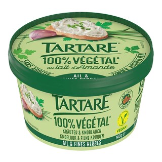 Tartare | Végétal | Ail & fines herbes 140 gr