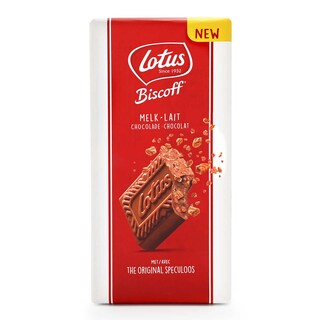 Lotus | Biscoff | Chocolat au lait | morceaux de speculoos 